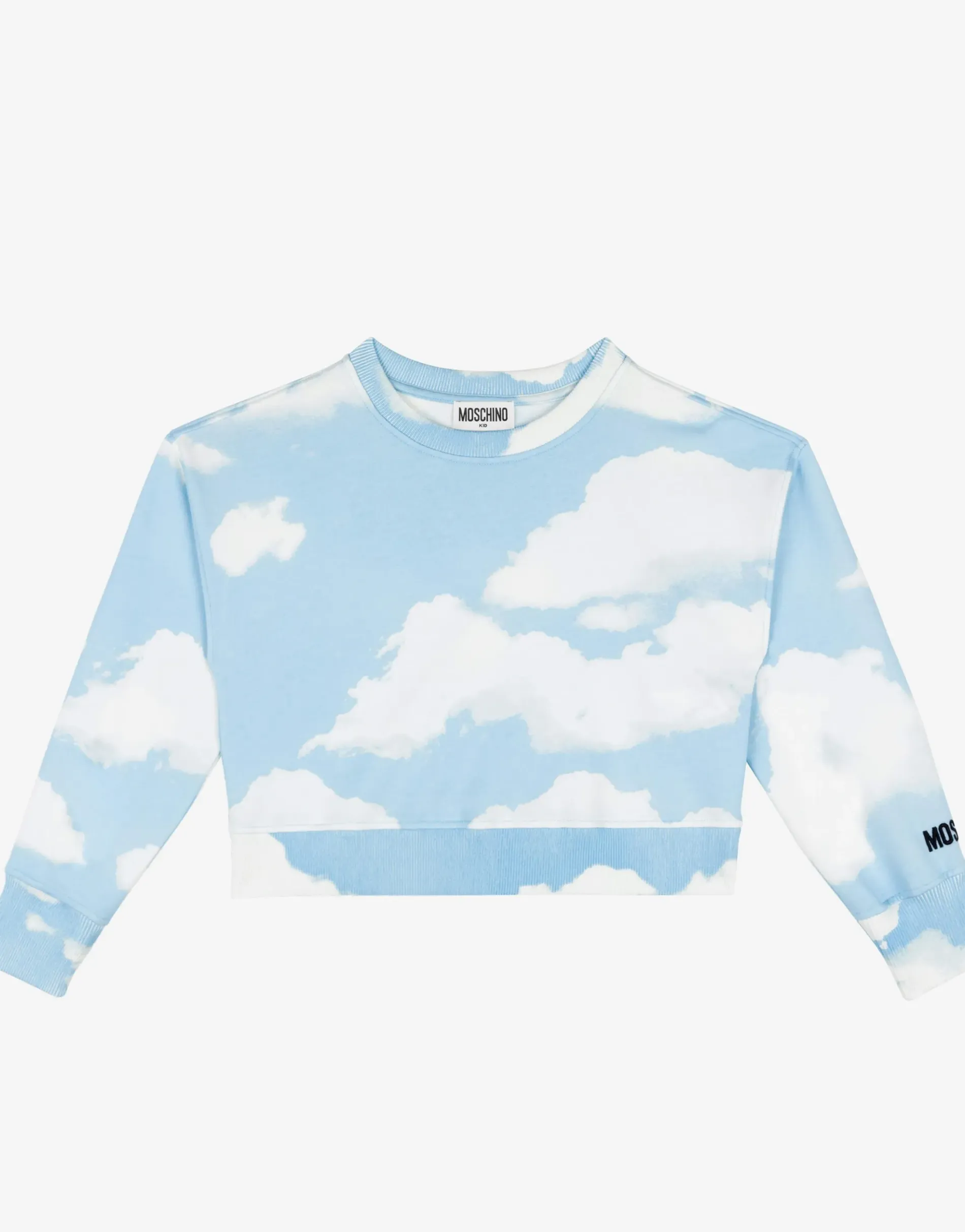 New Allover Clouds cotton sweatshirt Girl
