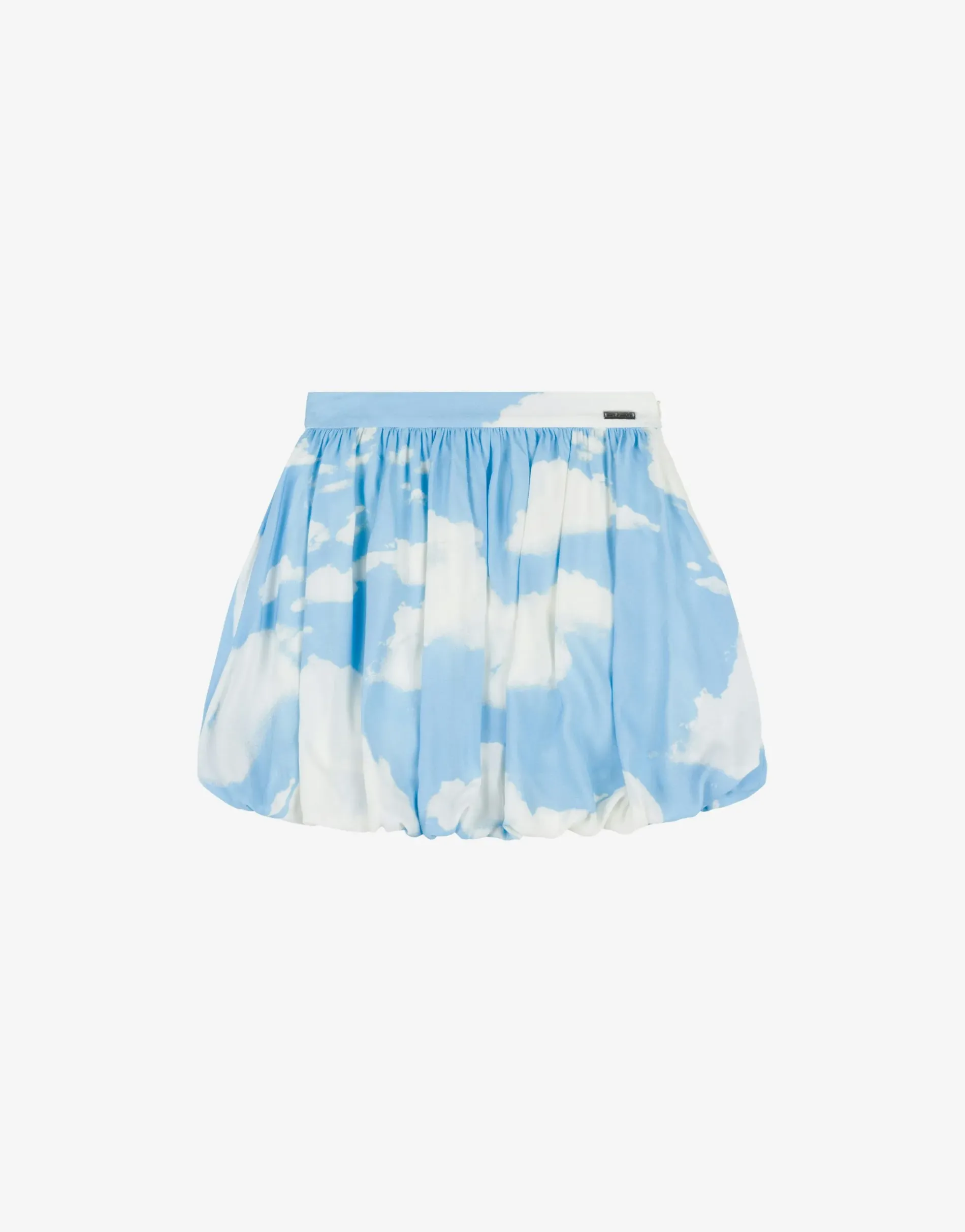 Clearance Allover Clouds crêpe skirt Girl