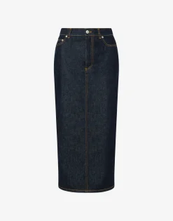 Clearance Blue denim skirt Skirts
