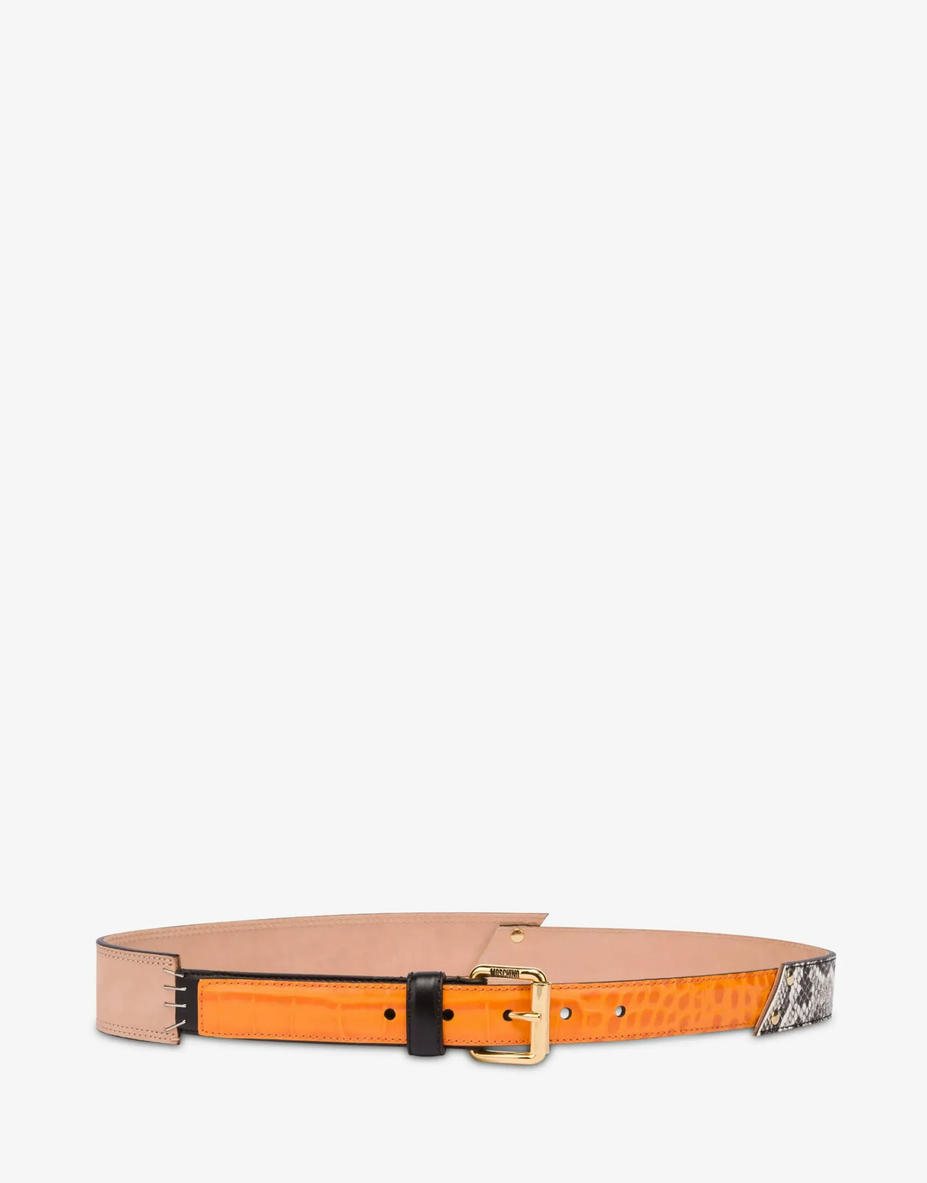 Hot Calf patchwork belt Belts