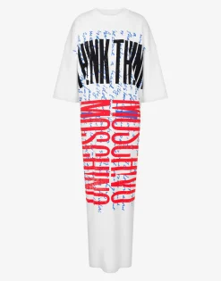 Hot Cotton interlock dress 'Think Twice' Dresses