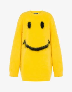 Discount Dress in brushed mohair Smiley Dresses