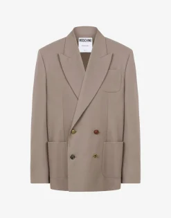 Fashion Gabardine Jacket Tailored Twist Jackets
