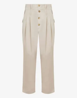 Clearance Gabardine Pants Tailored Twist Pants & Shorts