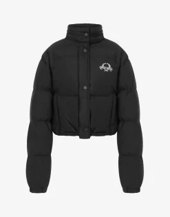 Online Lightweight Nylon Down Jacket Laurel Crown Logo Coats & Outerwear