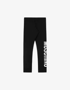 Best Logo Print jersey leggings Girl