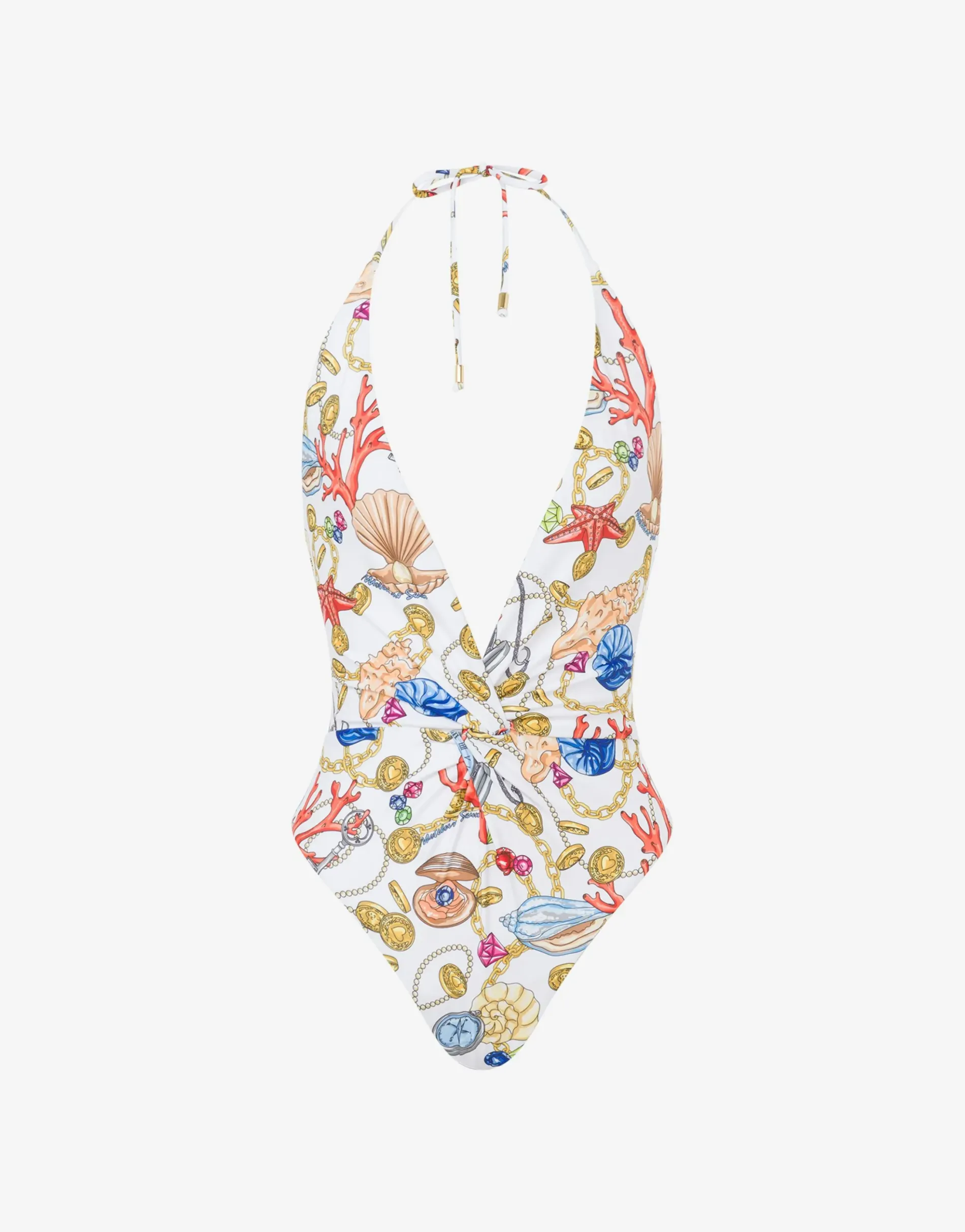 Hot Marine Print One-piece Swimsuit Swimwear