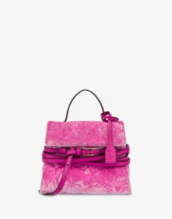 Discount Tie Me bag in velvet Small Handbags