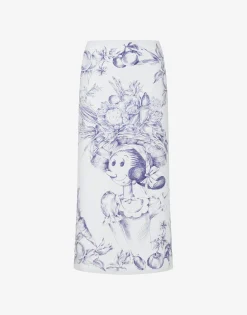 Outlet Olivia poplin skirt Skirts