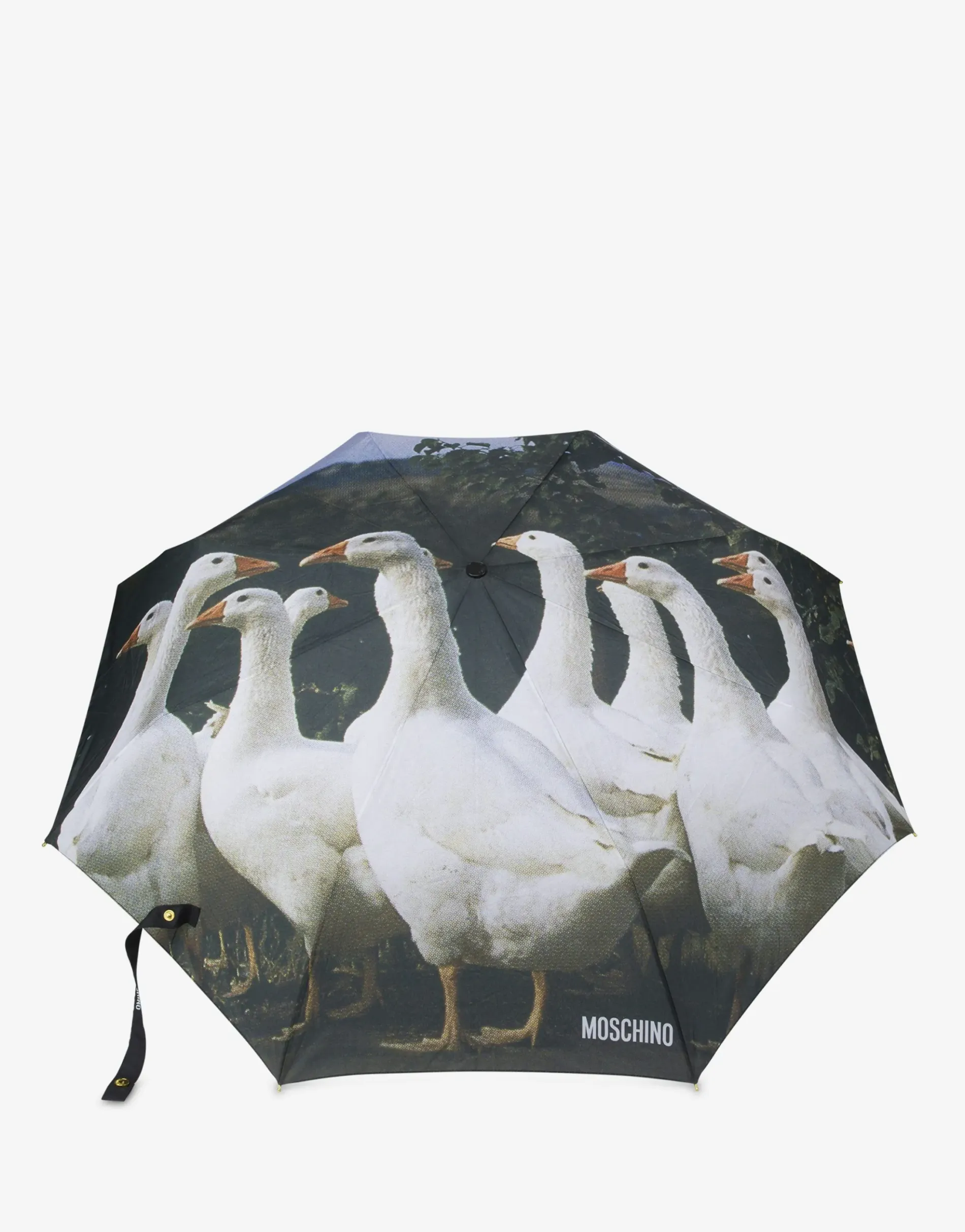 Hot Openclose Goose Print Umbrella Umbrellas