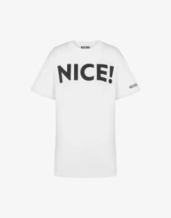 Outlet Organic jersey T-shirt 'Nice!' T-shirts & Sweatshirts