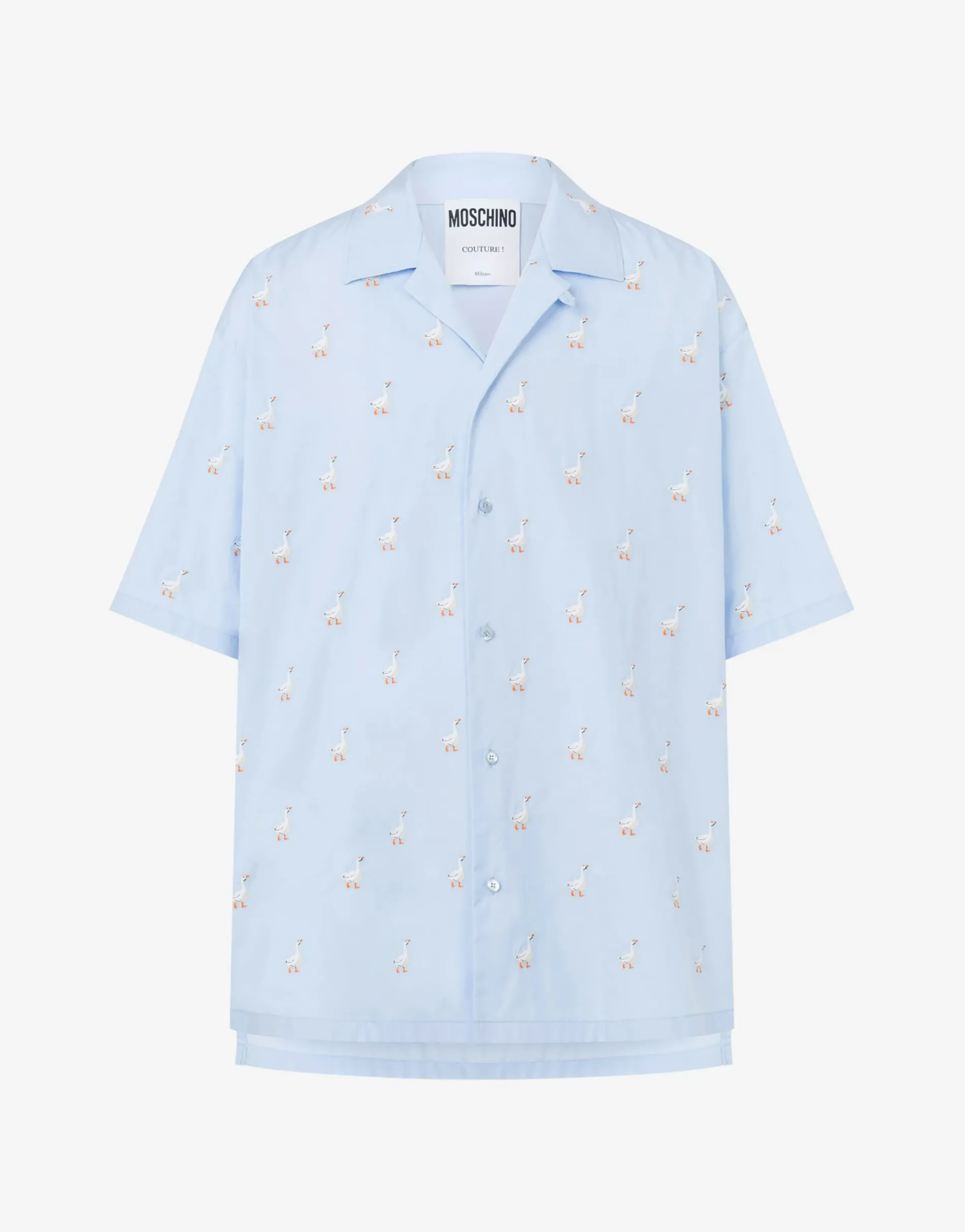 Online Poplin Shirt Allover Goose Shirts