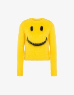 Sale Pullover in brushed mohair Smiley Co-ords|Knitwear