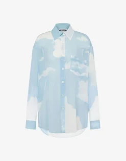 Fashion Shirt in georgette ""In The Cloud"" Co-ords|Shirts & Tops