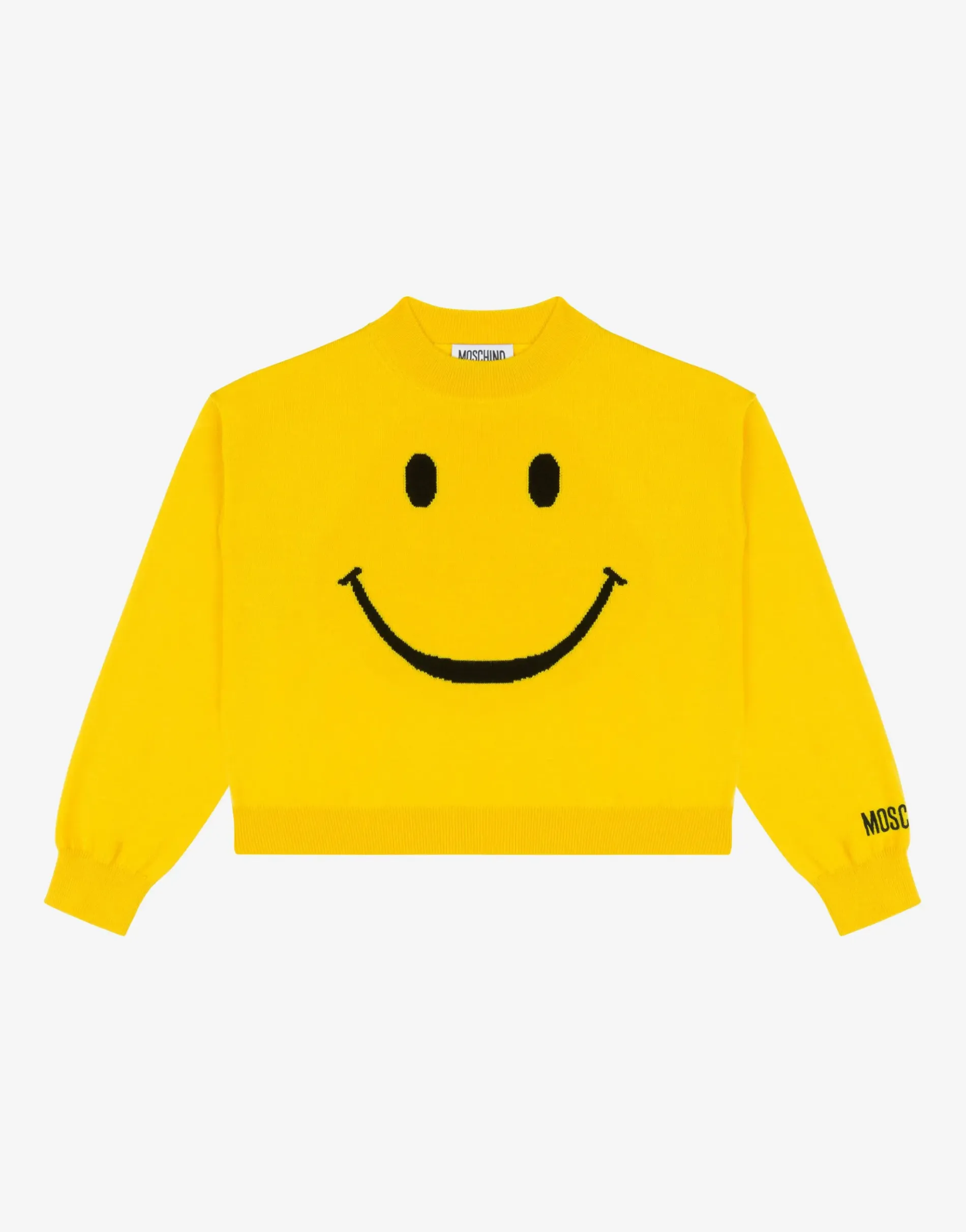 Sale Smiley® Embroidery wool sweater Girl