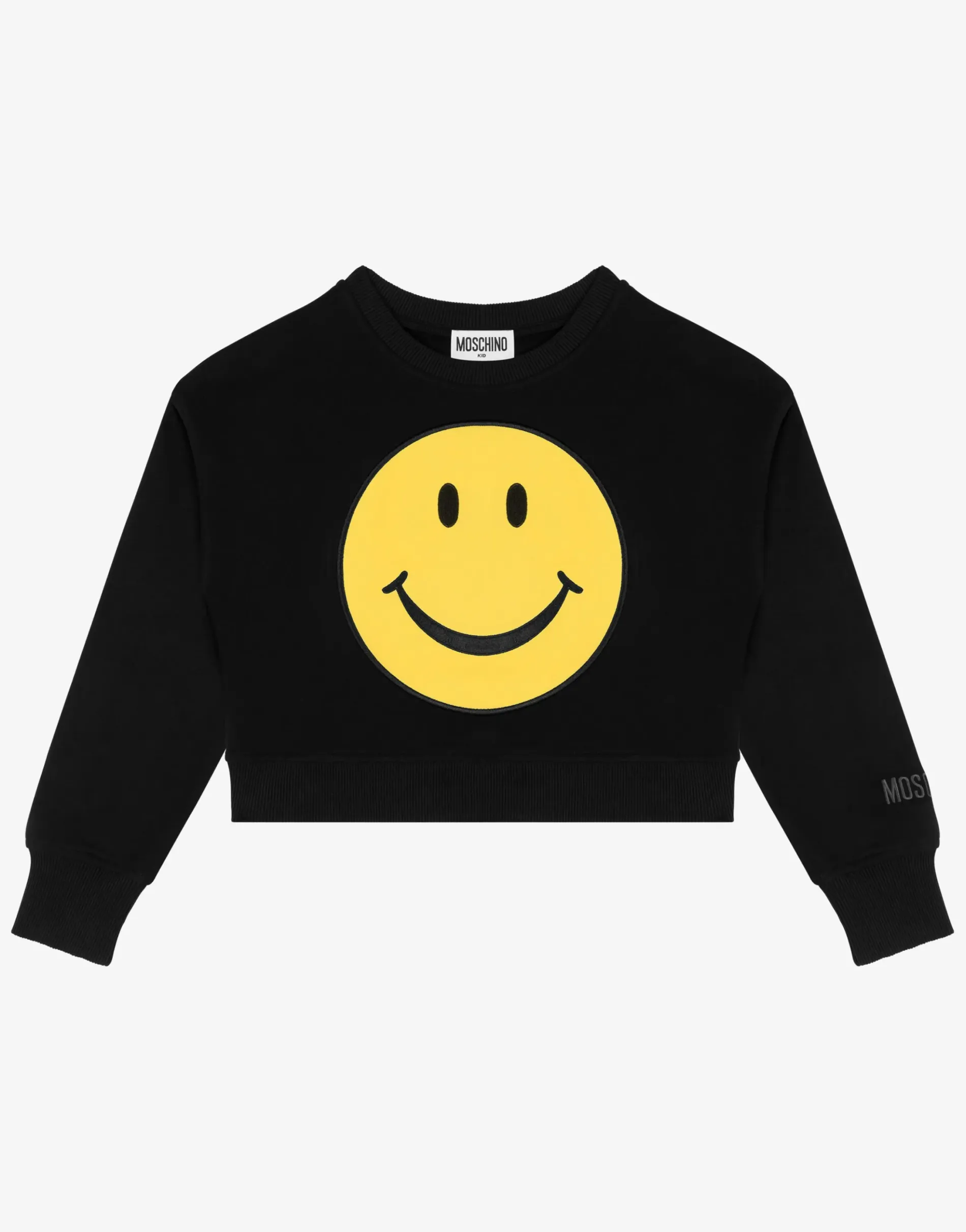 Sale Smiley® Patch cotton sweatshirt Girl