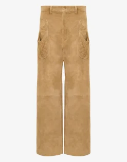 Fashion Suede Pants Slipper Pants & Shorts