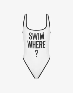 Clearance Swim Where? One-piece Swimsuit Swimwear