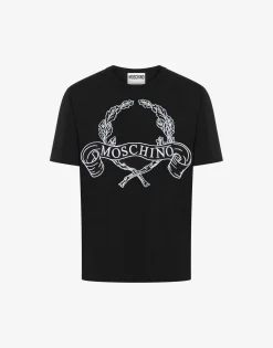 Outlet T-shirt Maxi Laurel Crown Embroidery T-shirts